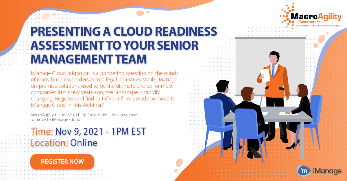 Register Now for the MacroAgility Webinar Series – Presenting a Cloud Readiness Plan to your Senior Management Team
